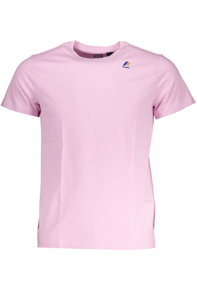 7938K-WAY T-SHIRT MANICHE CORTE UOMO ROSA