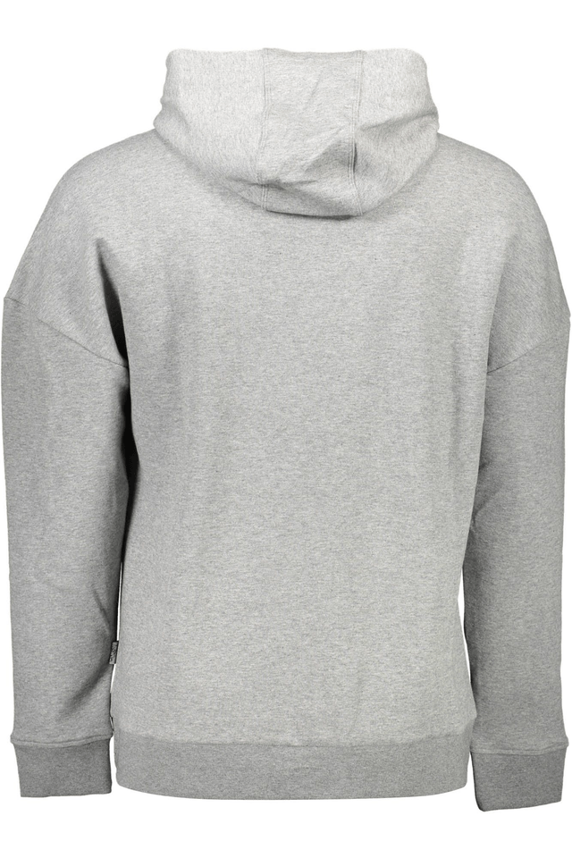 1287PLEIN SPORT FELPA SENZA ZIP UOMO GRIGIO