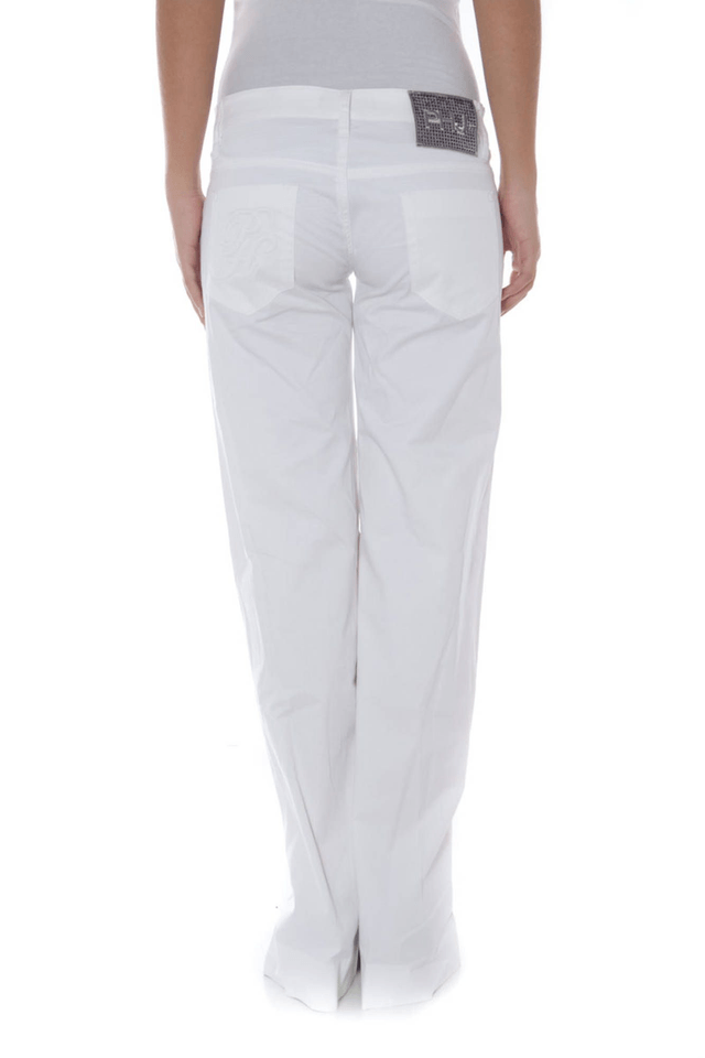 11PHARD PANTALONE DONNA BIANCO