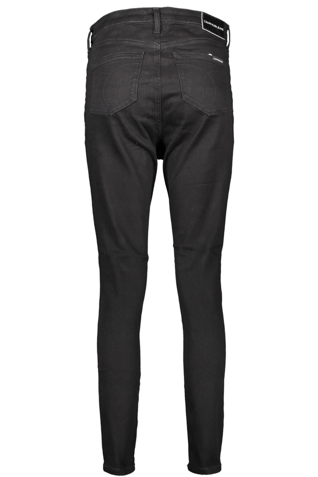 1194CALVIN KLEIN JEANS DENIM DONNA NERO