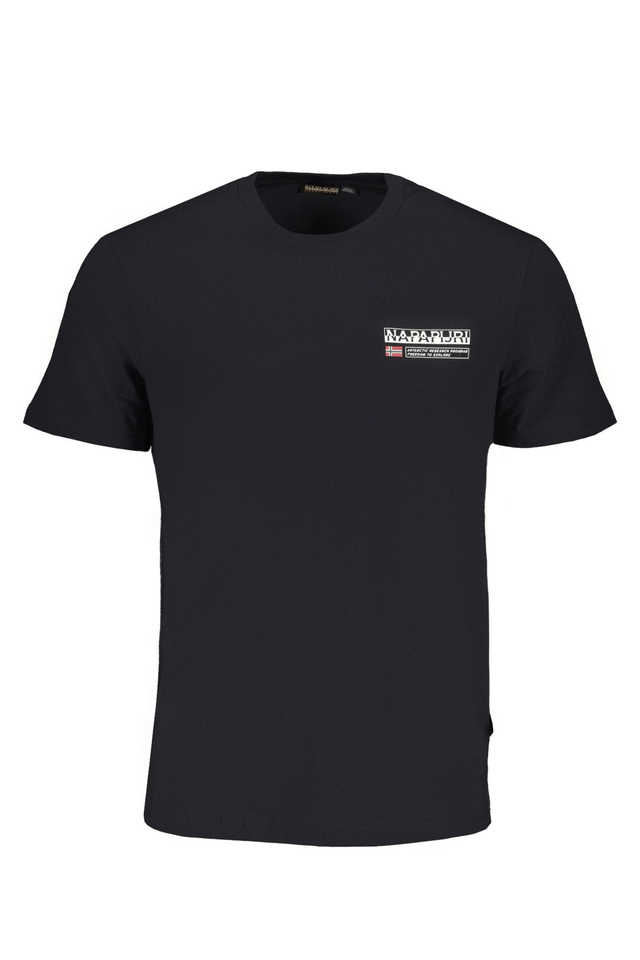 8443NAPAPIJRI T-SHIRT MANICHE CORTE UOMO NERO