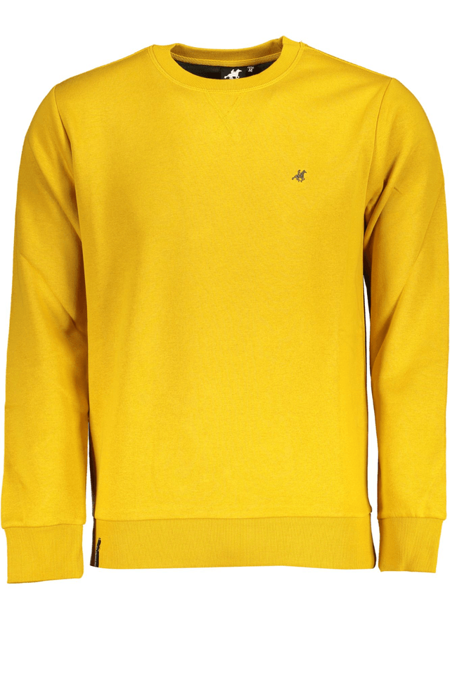 7345U.S. GRAND POLO FELPA SENZA ZIP UOMO GIALLO