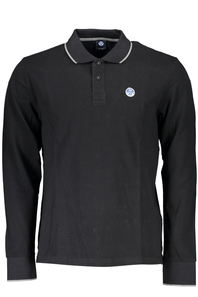 5018NORTH SAILS POLO MANICHE LUNGHE UOMO NERO