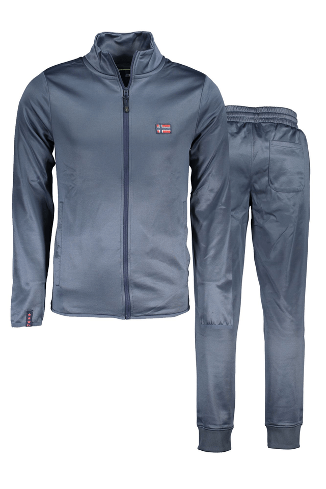 5961NORWAY 1963 FELPA CON ZIP UOMO BLU