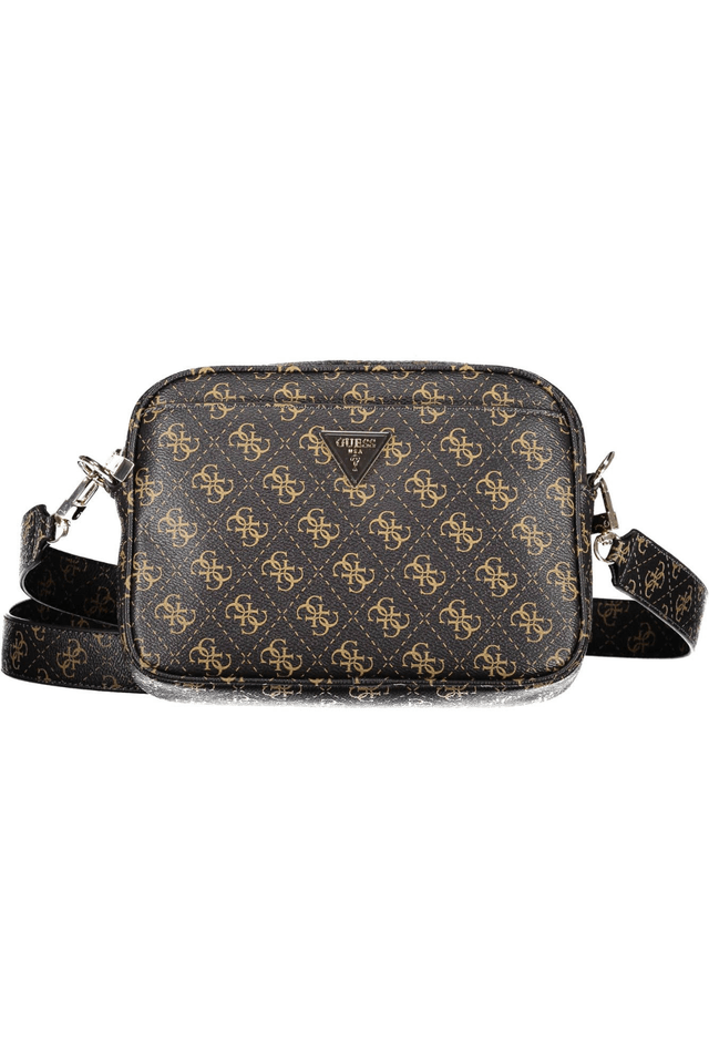 6520GUESS JEANS BORSA DONNA MARRONE