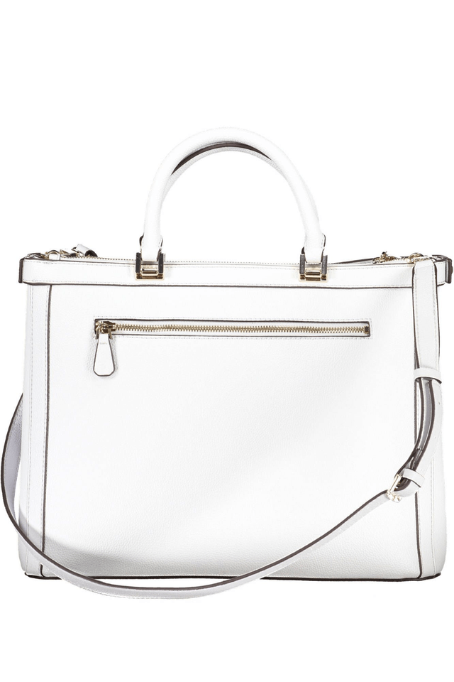 4574GUESS JEANS BORSA DONNA BIANCO