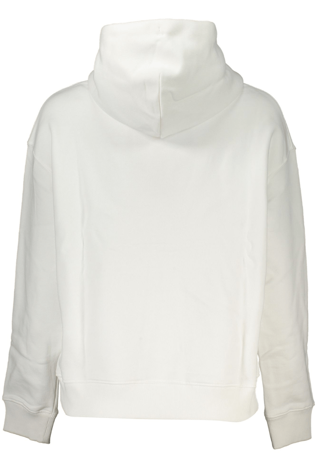 6914TOMMY HILFIGER FELPA SENZA ZIP DONNA BIANCO