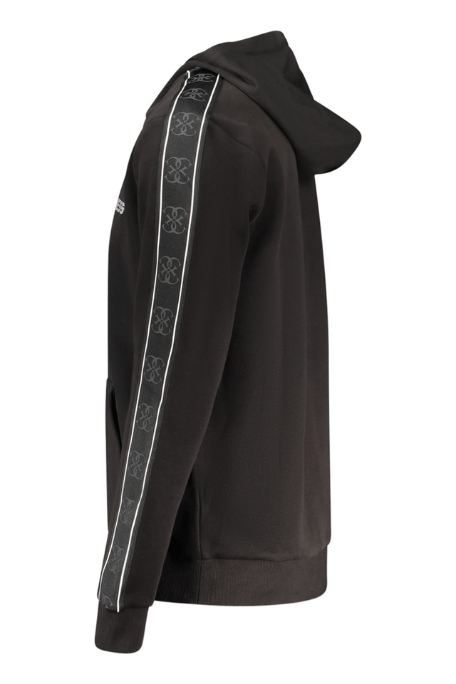 10331GUESS JEANS FELPA SENZA ZIP UOMO NERO