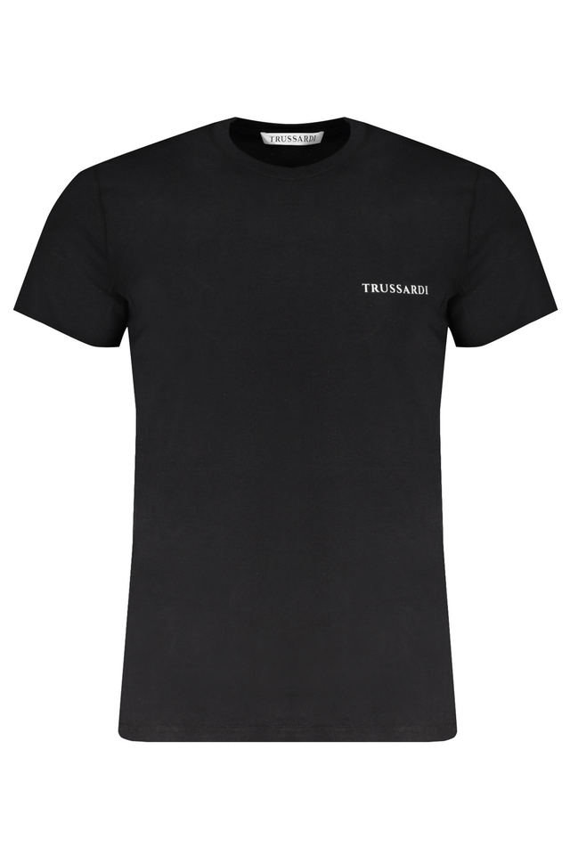 8883TRUSSARDI T-SHIRT MANICHE CORTE UOMO NERO