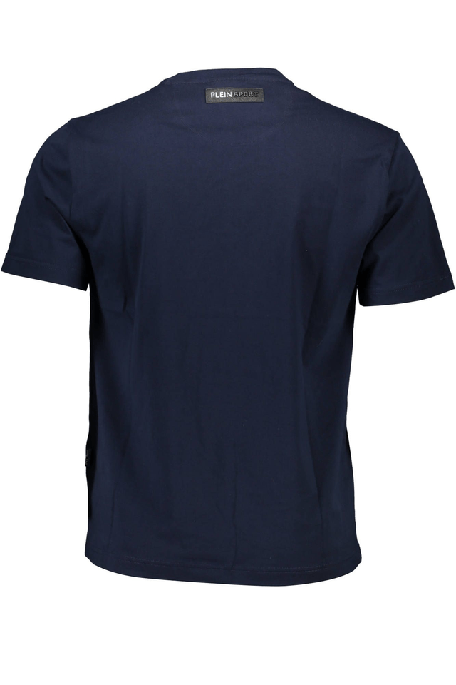 1236PLEIN SPORT T-SHIRT MANICHE CORTE UOMO BLU