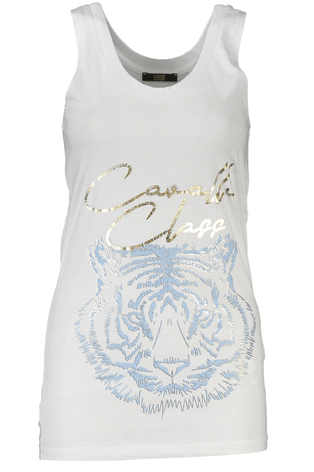 4112CAVALLI CLASS CANOTTA DONNA BIANCO