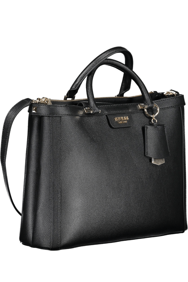 6531GUESS JEANS BORSA DONNA NERO