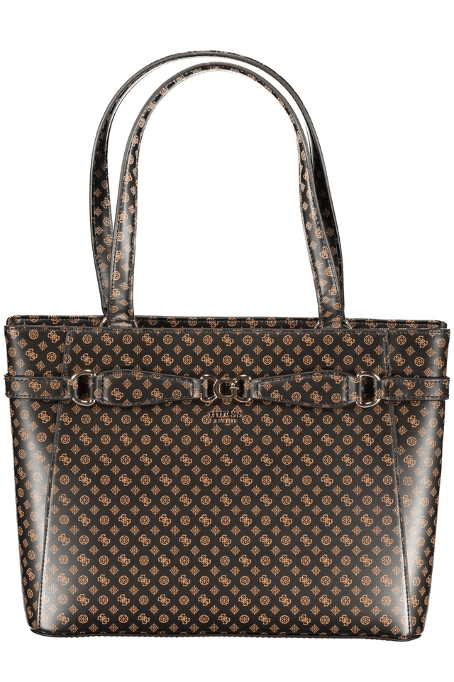 9393GUESS JEANS BORSA DONNA MARRONE
