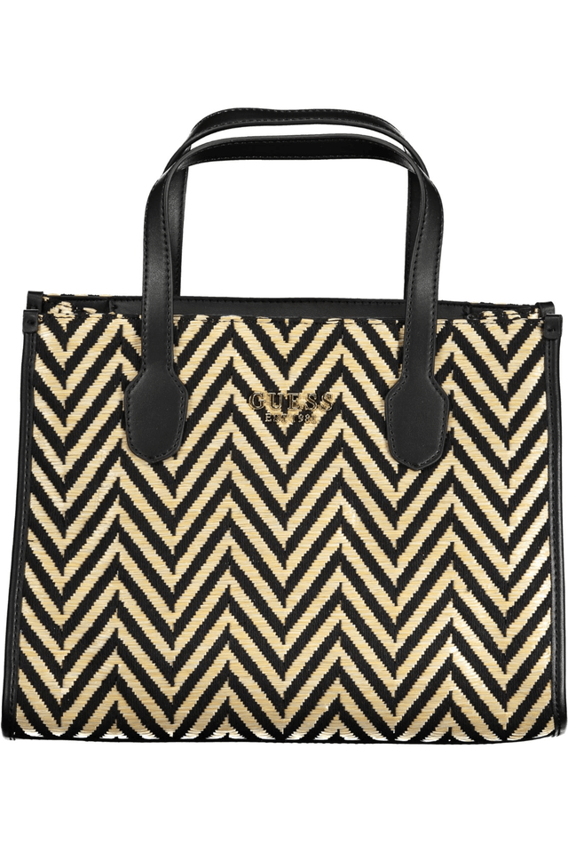 8944GUESS JEANS BORSA DONNA NERO