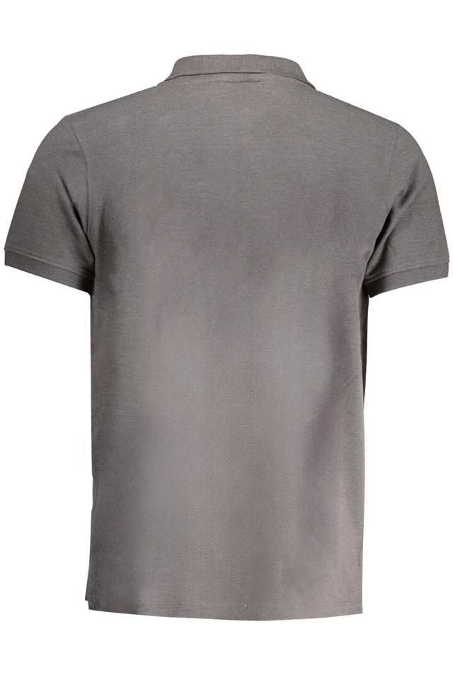 8954NORWAY 1963 POLO MANICHE CORTE UOMO GRIGIO