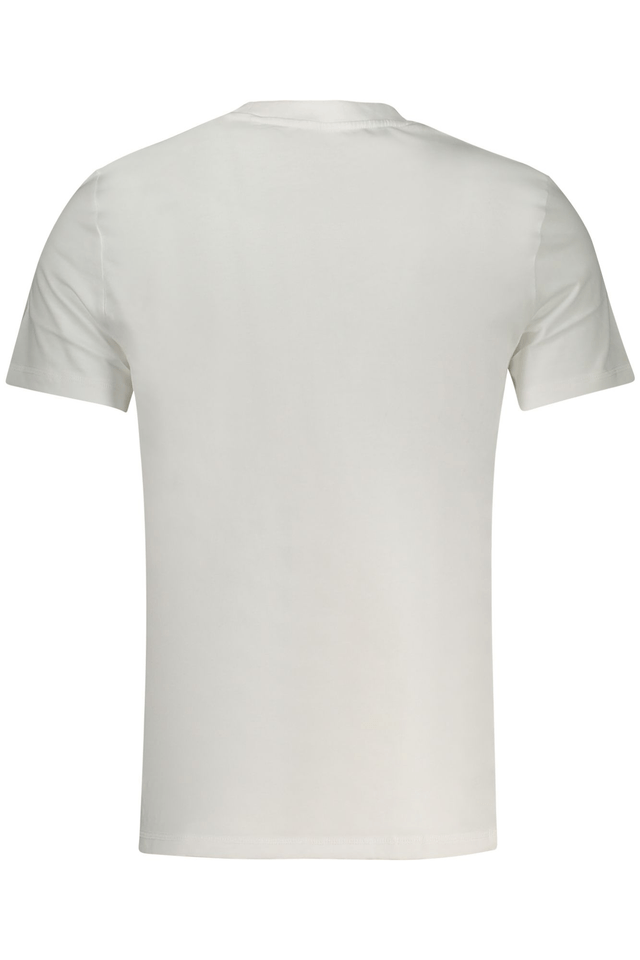 10572GUESS JEANS T-SHIRT MANICHE CORTE UOMO BIANCO