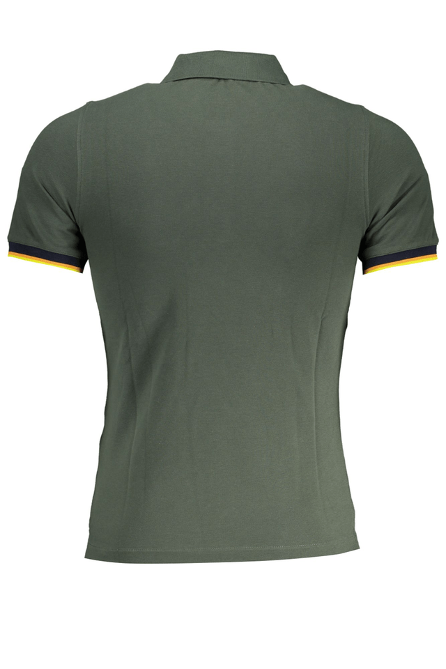 7931K-WAY POLO MANICHE CORTE UOMO VERDE