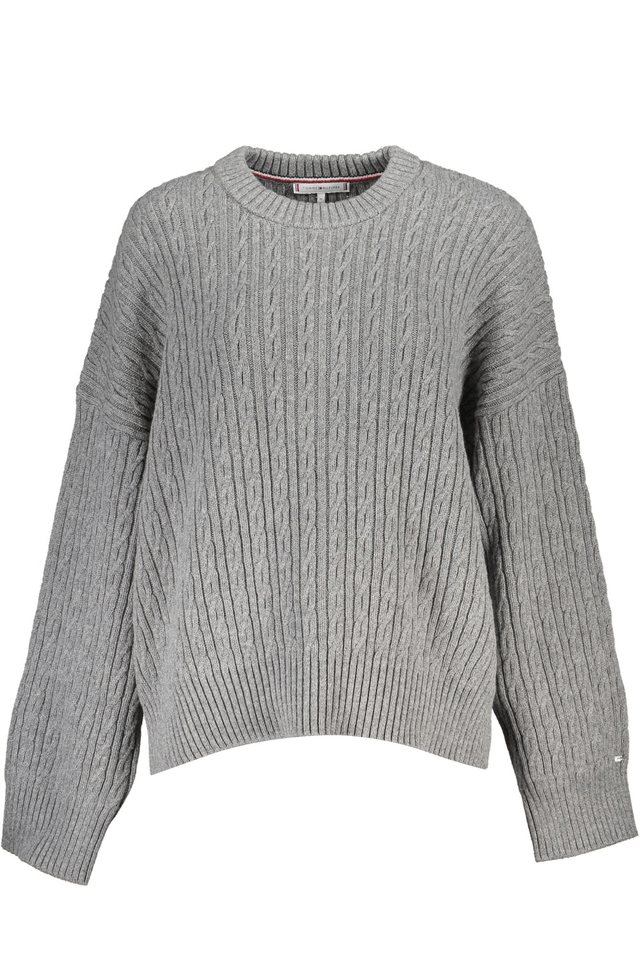 7379TOMMY HILFIGER MAGLIONE DONNA GRIGIO