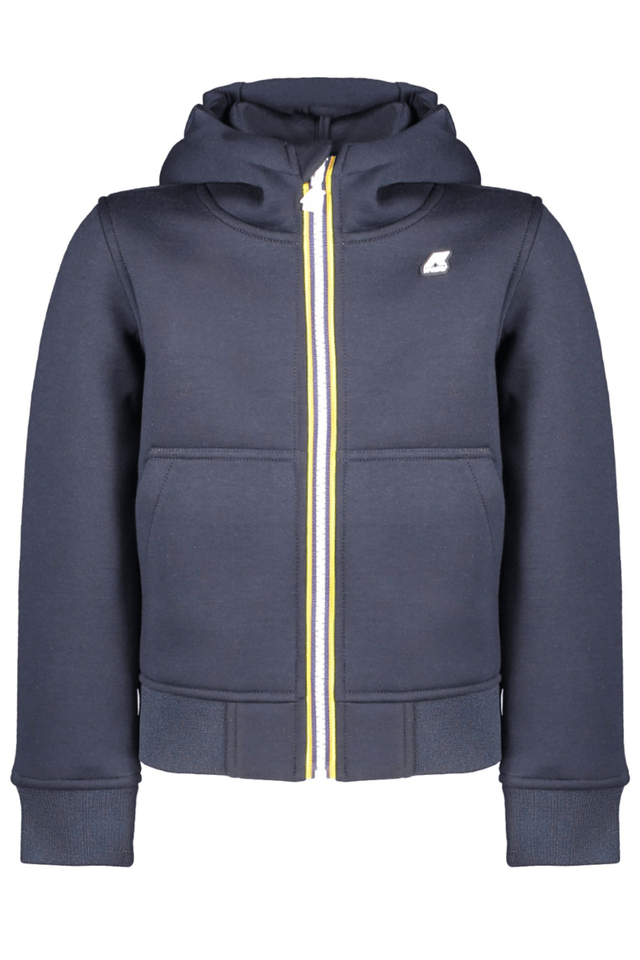 9100K-WAY GIACCA SPORTIVA BAMBINO BLU