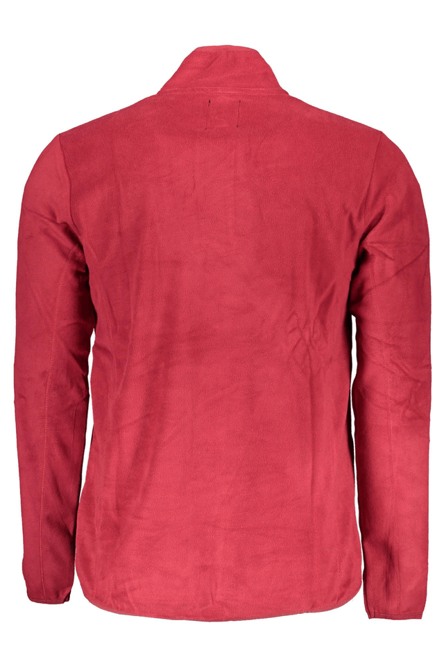 2332GIAN MARCO VENTURI FELPA SENZA ZIP UOMO ROSSO