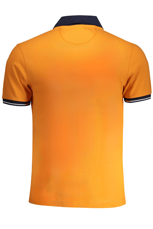 9045LA MARTINA POLO MANICHE CORTE UOMO ARANCIO