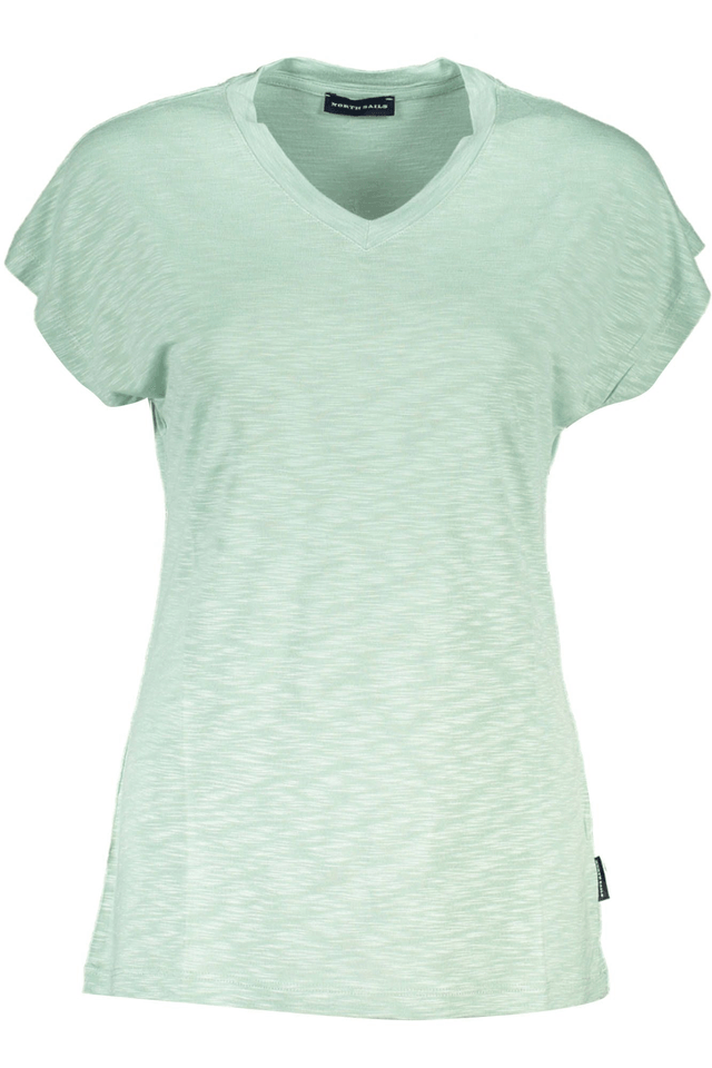 4300NORTH SAILS T-SHIRT MANICHE CORTE DONNA VERDE