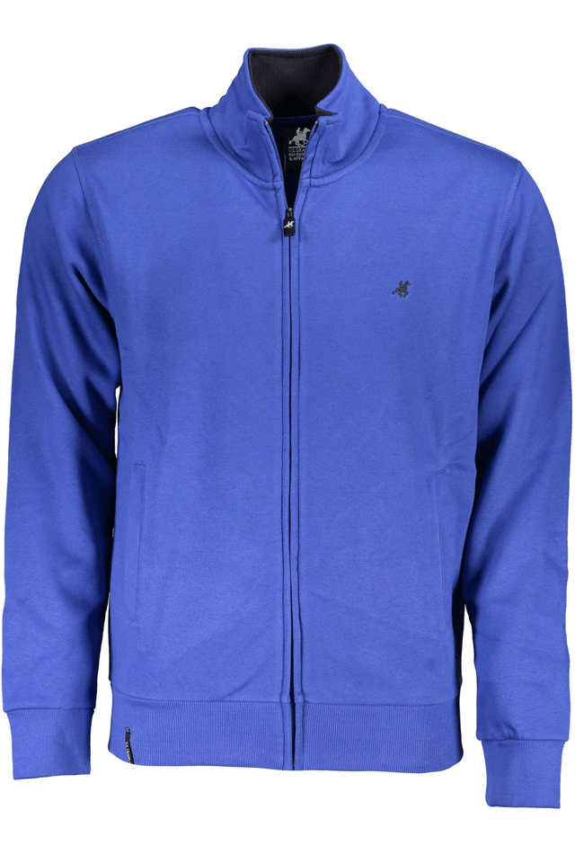 4833U.S. GRAND POLO FELPA CON ZIP UOMO BLU