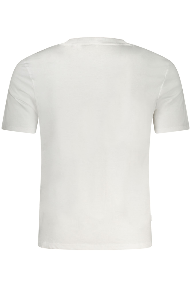 10630GUESS JEANS T-SHIRT MANICHE CORTE UOMO BIANCO
