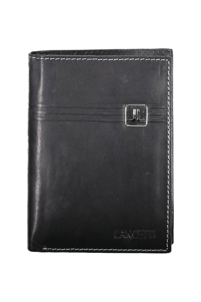 1007LANCETTI PORTAFOGLIO UOMO NERO