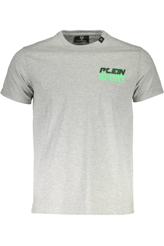 1315PLEIN SPORT T-SHIRT MANICHE CORTE UOMO GRIGIO