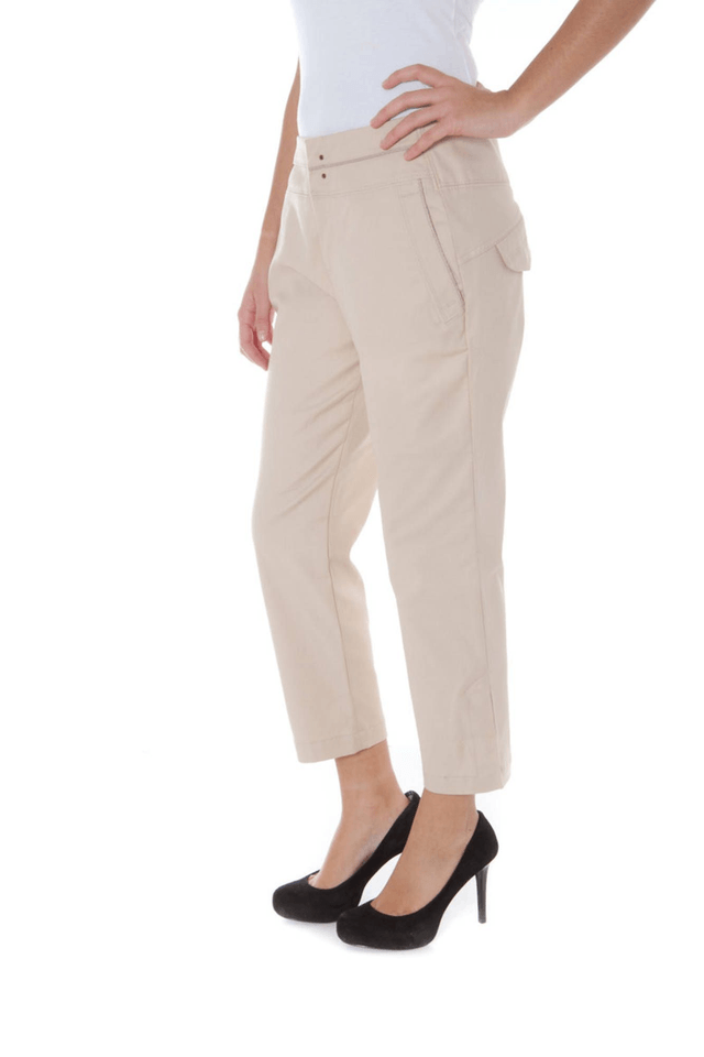 518PHARD PANTALONE DONNA BEIGE