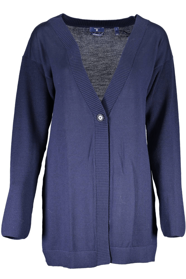 948GANT CARDIGAN DONNA BLU