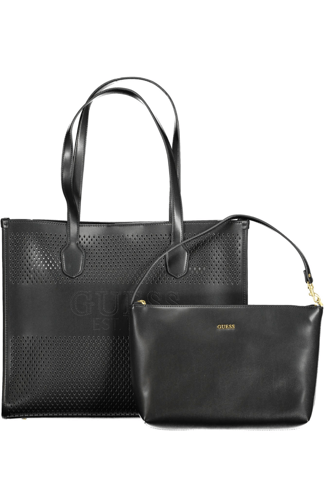 3558GUESS JEANS BORSA DONNA NERO