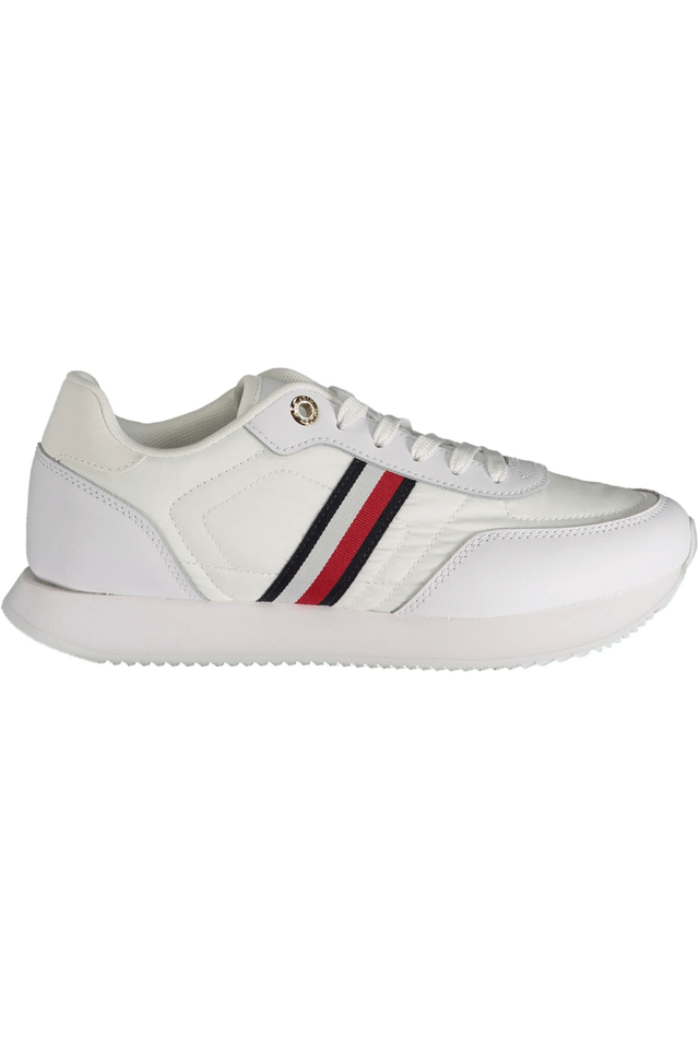 9689TOMMY HILFIGER CALZATURA SPORTIVA DONNA BIANCO