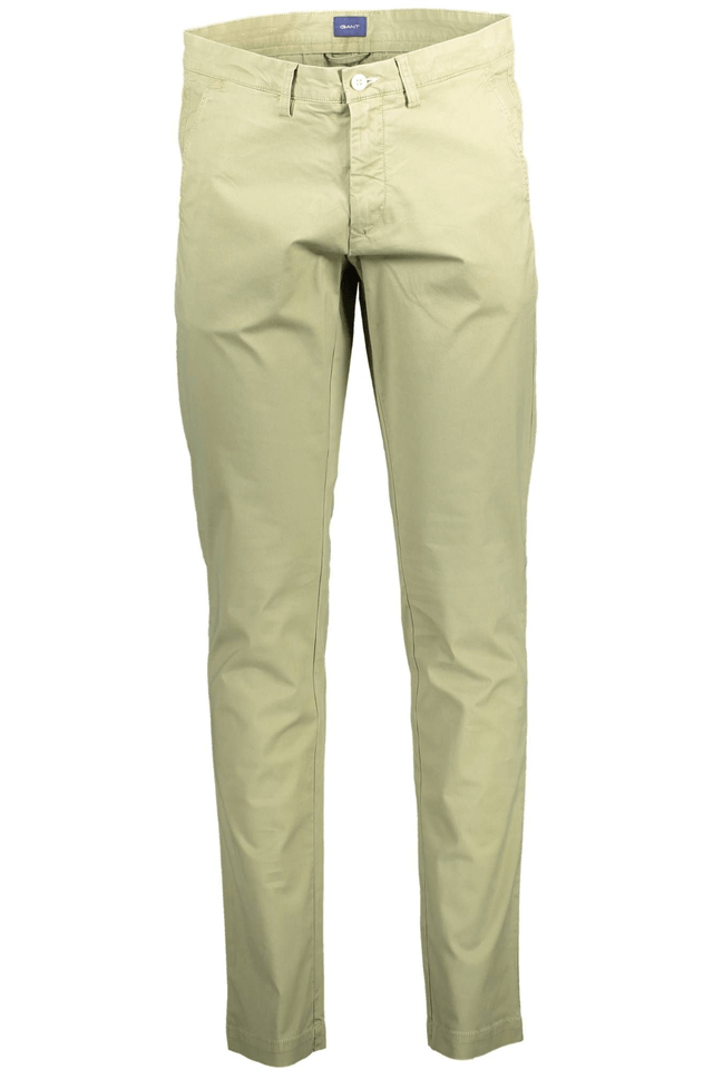 1709GANT PANTALONE UOMO VERDE