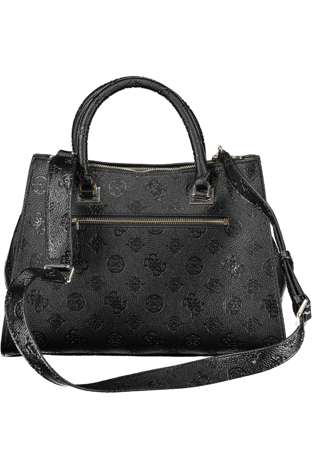 10467GUESS JEANS BORSA DONNA NERO