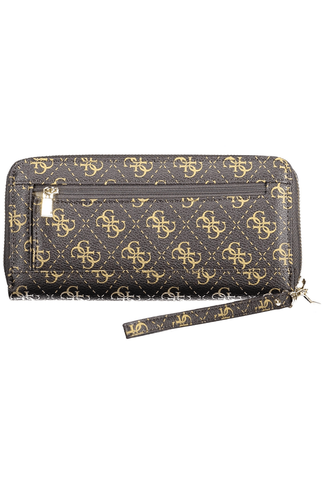 2137GUESS JEANS PORTAFOGLIO DONNA MARRONE