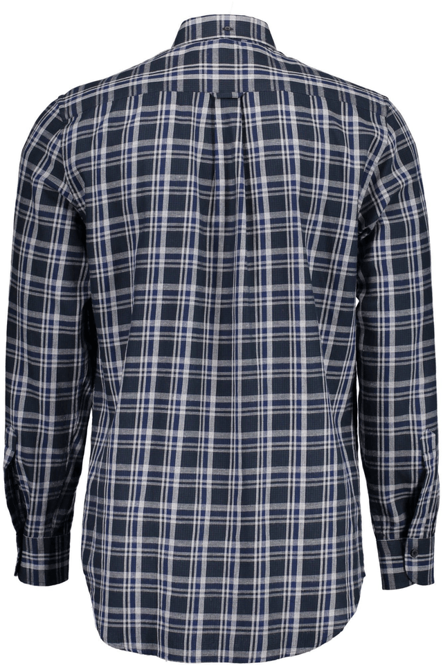 373GANT CAMICIA MANICHE LUNGHE UOMO BLU