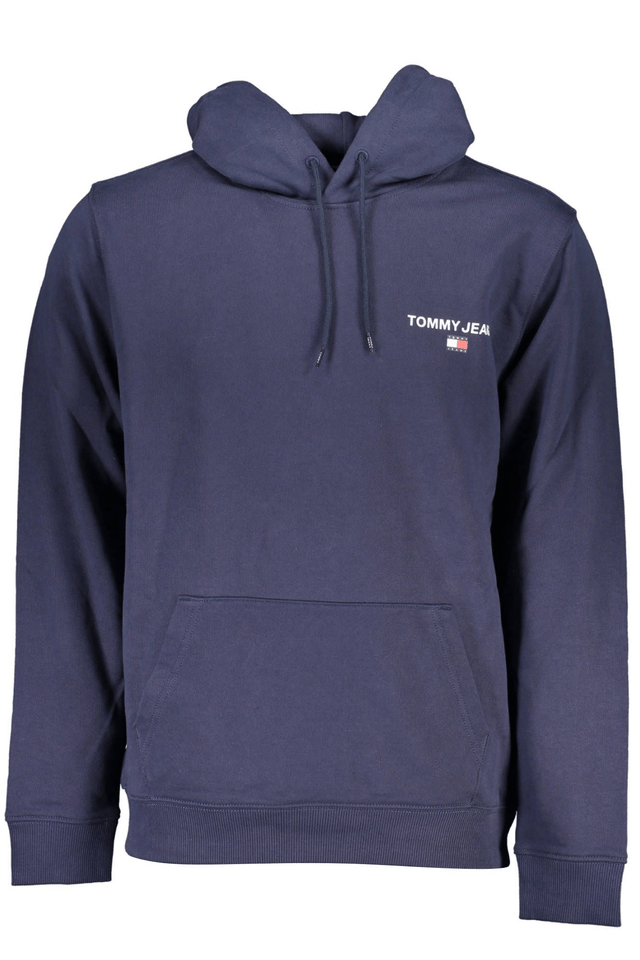 6464TOMMY HILFIGER FELPA SENZA ZIP UOMO BLU