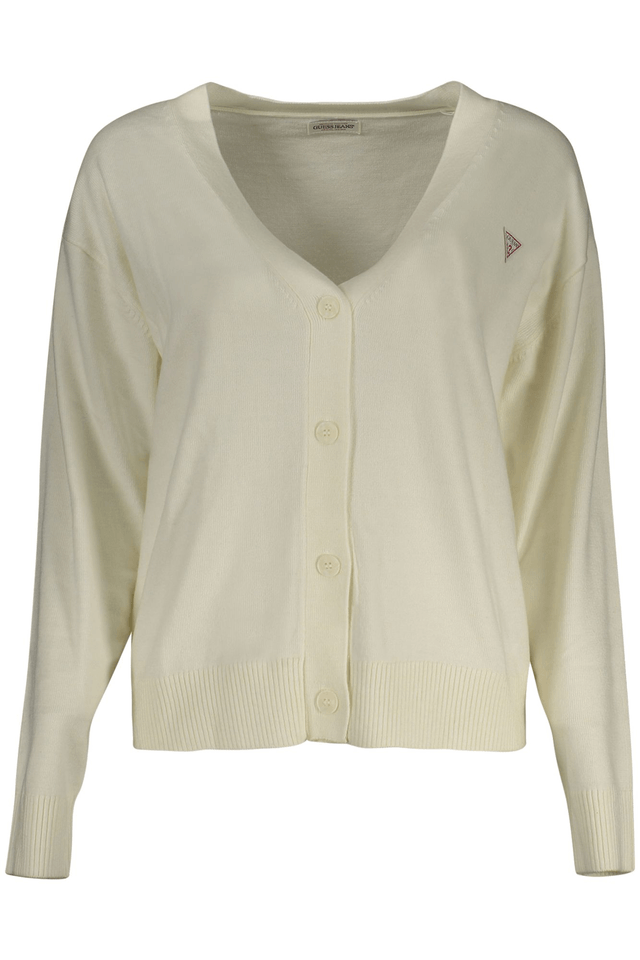 10664GUESS JEANS CARDIGAN DONNA BIANCO