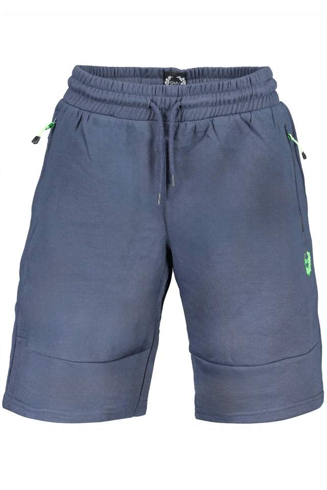 9664GIAN MARCO VENTURI PANTALONE SHORT UOMO BLU