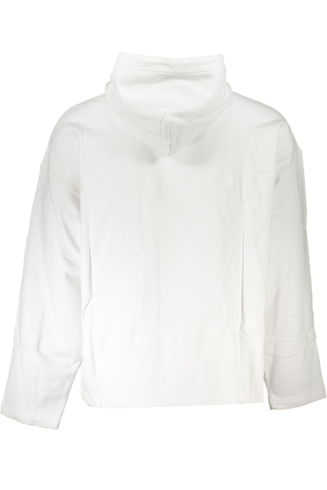 7230CALVIN KLEIN FELPA SENZA ZIP UOMO BIANCO
