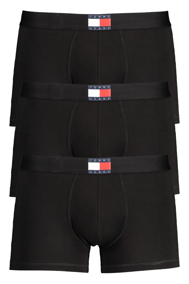 8842TOMMY HILFIGER BOXER UOMO NERO