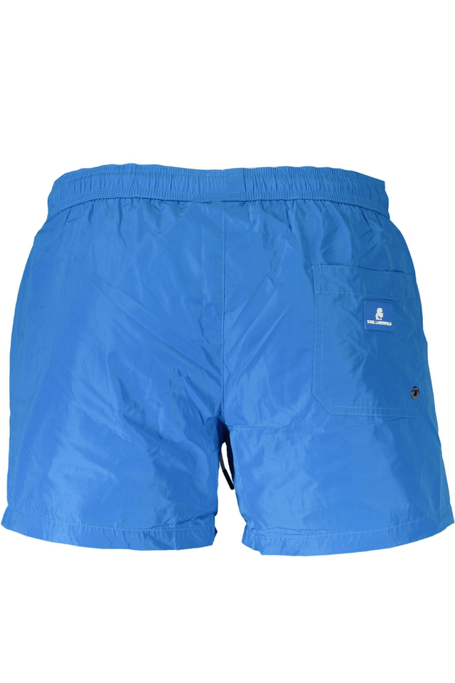 835KARL LAGERFELD BEACHWEAR COSTUME PARTE SOTTO UOMO AZZURRO