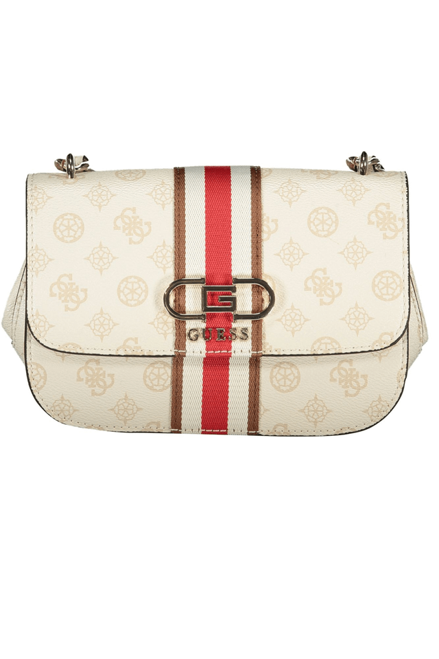 9223GUESS JEANS BORSA DONNA BEIGE