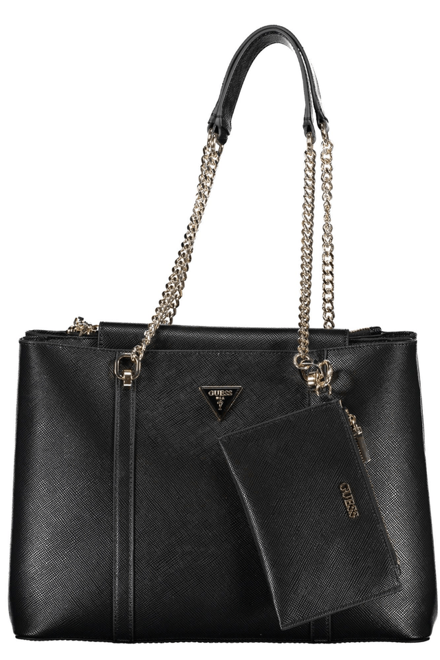 4571GUESS JEANS BORSA DONNA NERO