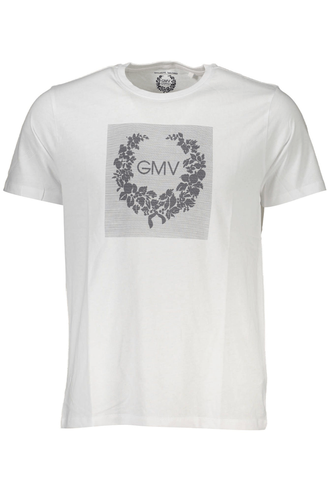 3977GIAN MARCO VENTURI T-SHIRT MANICHE CORTE UOMO BIANCO