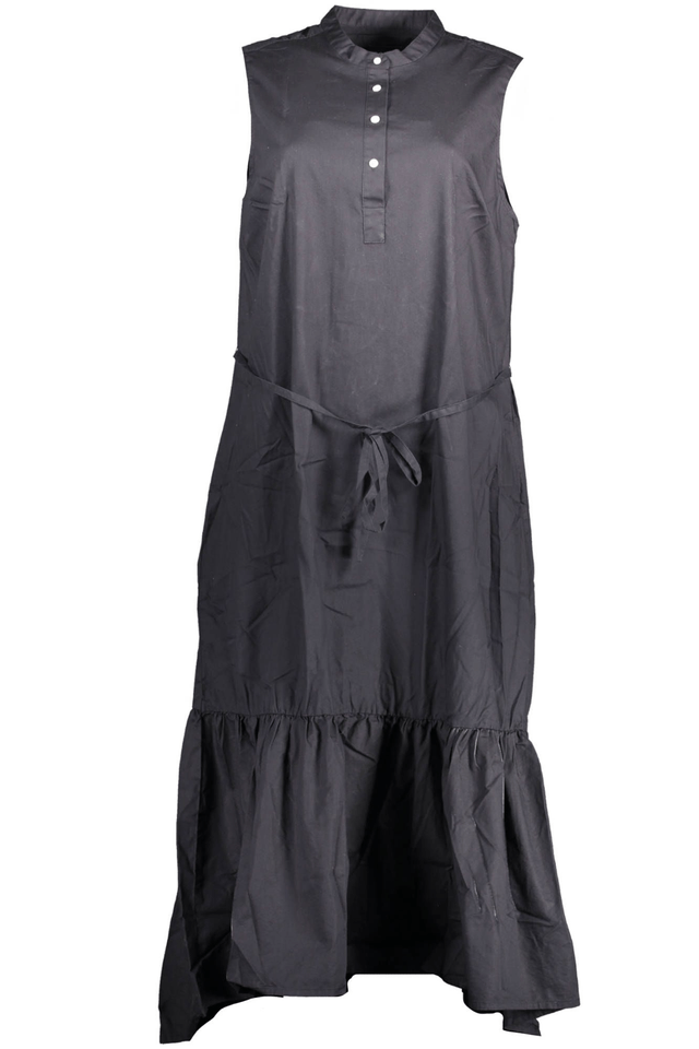 2166GANT ABITO LUNGO DONNA NERO