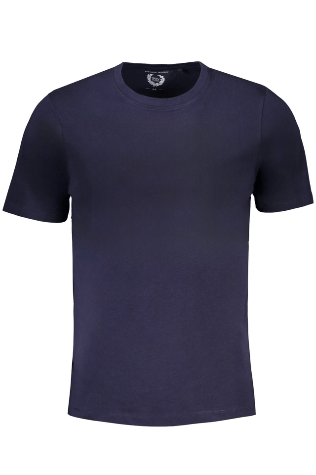 9560GIAN MARCO VENTURI T-SHIRT MANICHE CORTE UOMO BLU