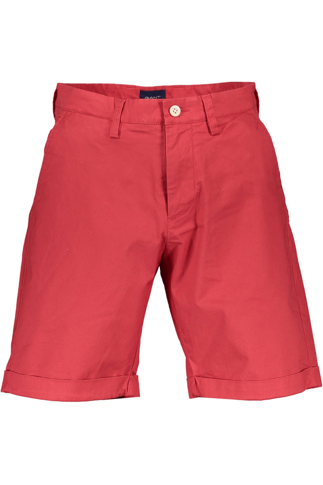 1827GANT PANTALONE BERMUDA UOMO ROSSO